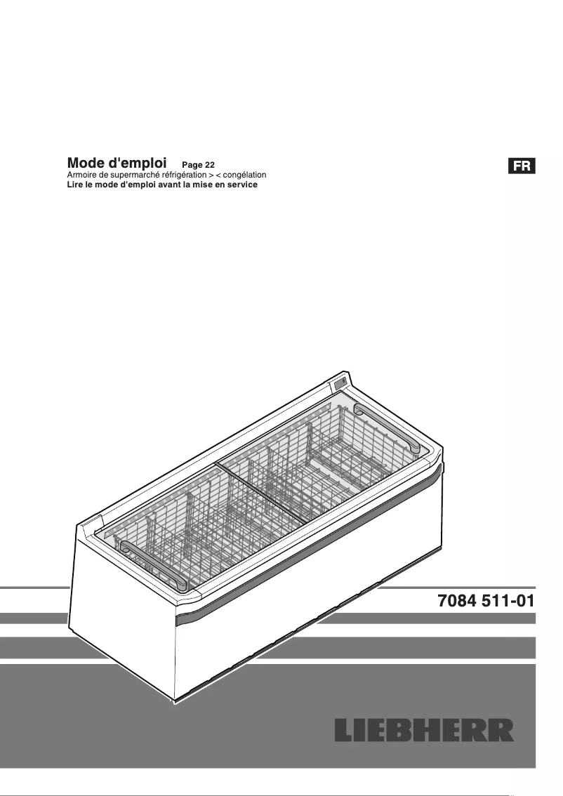 Page 1 de la notice Manuel utilisateur Liebherr ST 1322