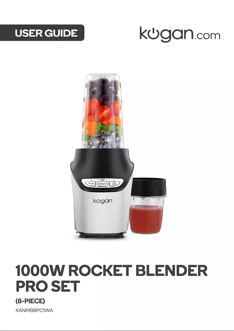 Page 1 of the manual User Manual Kogan KANMB8PC1WA