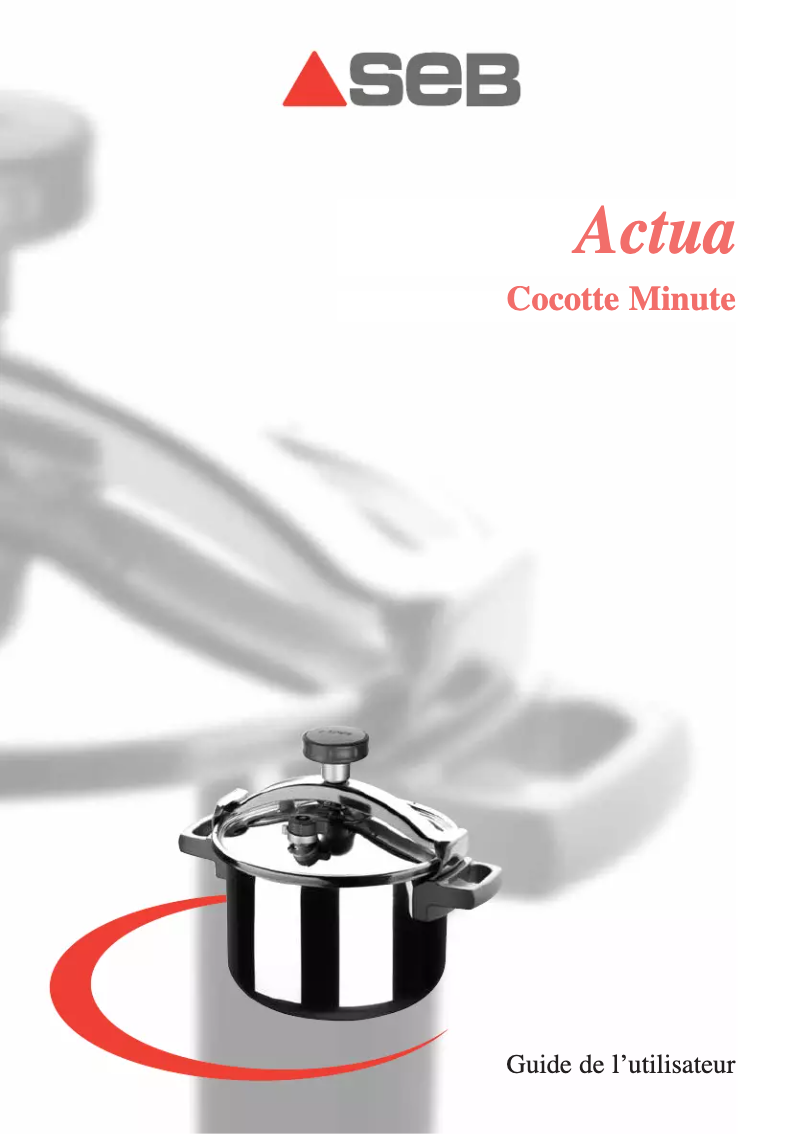 Image de la première page du manuel de l'appareil Actua