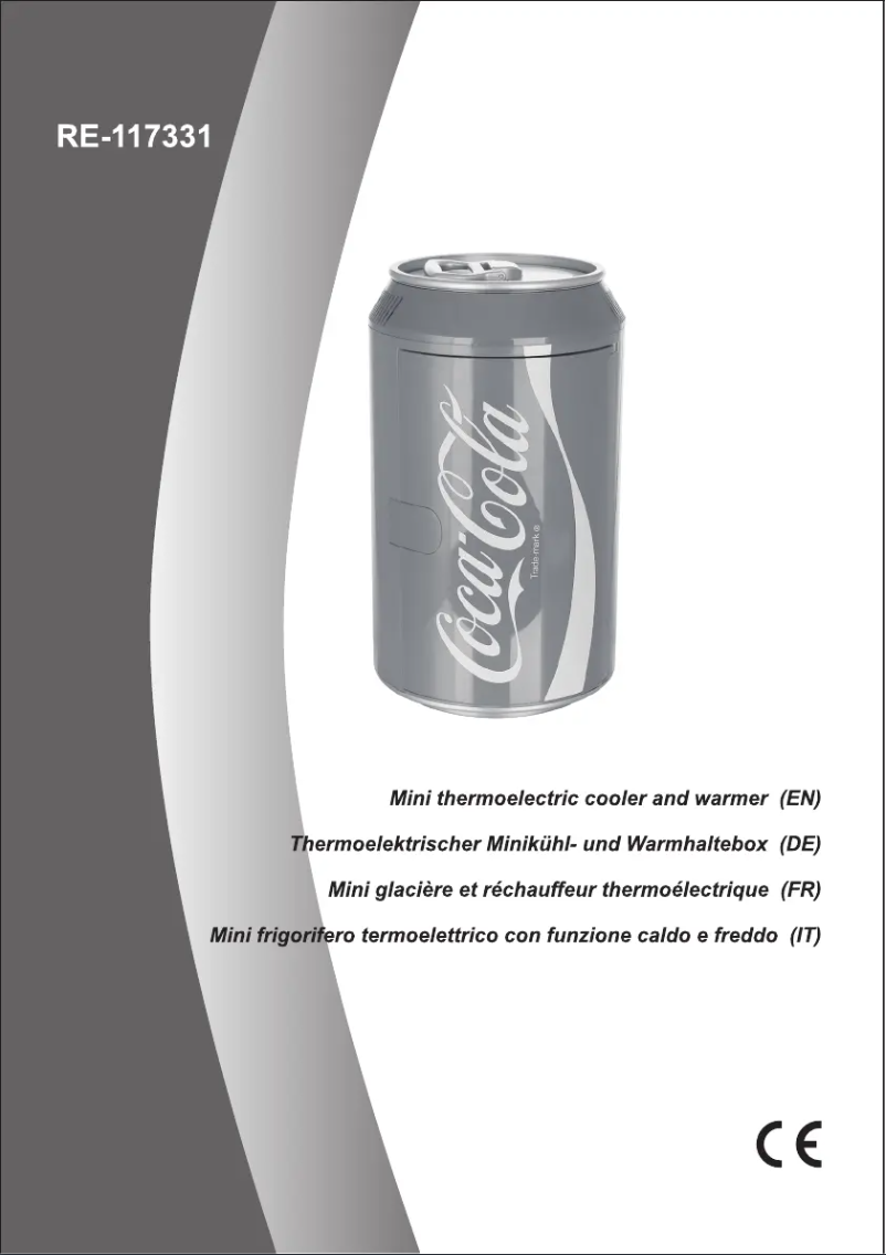 Page n°1 - Manuel utilisateur Emerio RE-117331