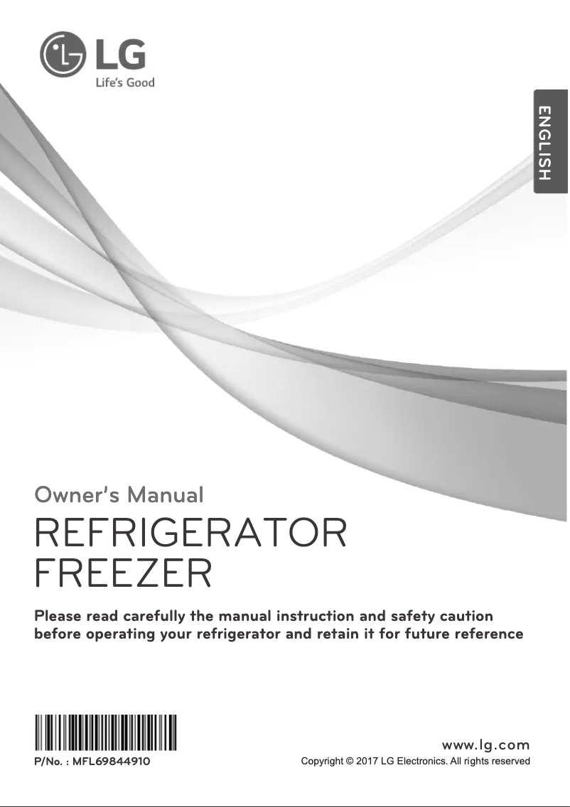 Page 1 de la notice Manuel utilisateur LG GN-C422SLCU