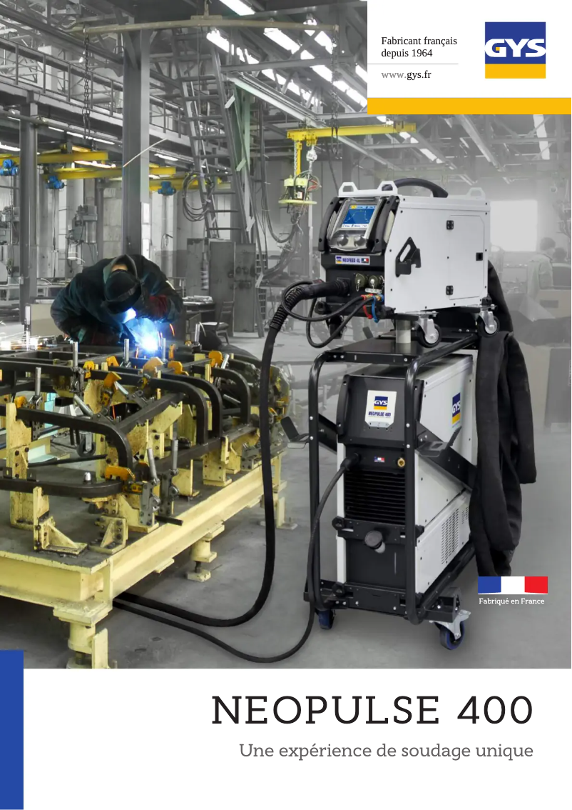 Page 1 de la notice Brochure GYS WCU1KW B