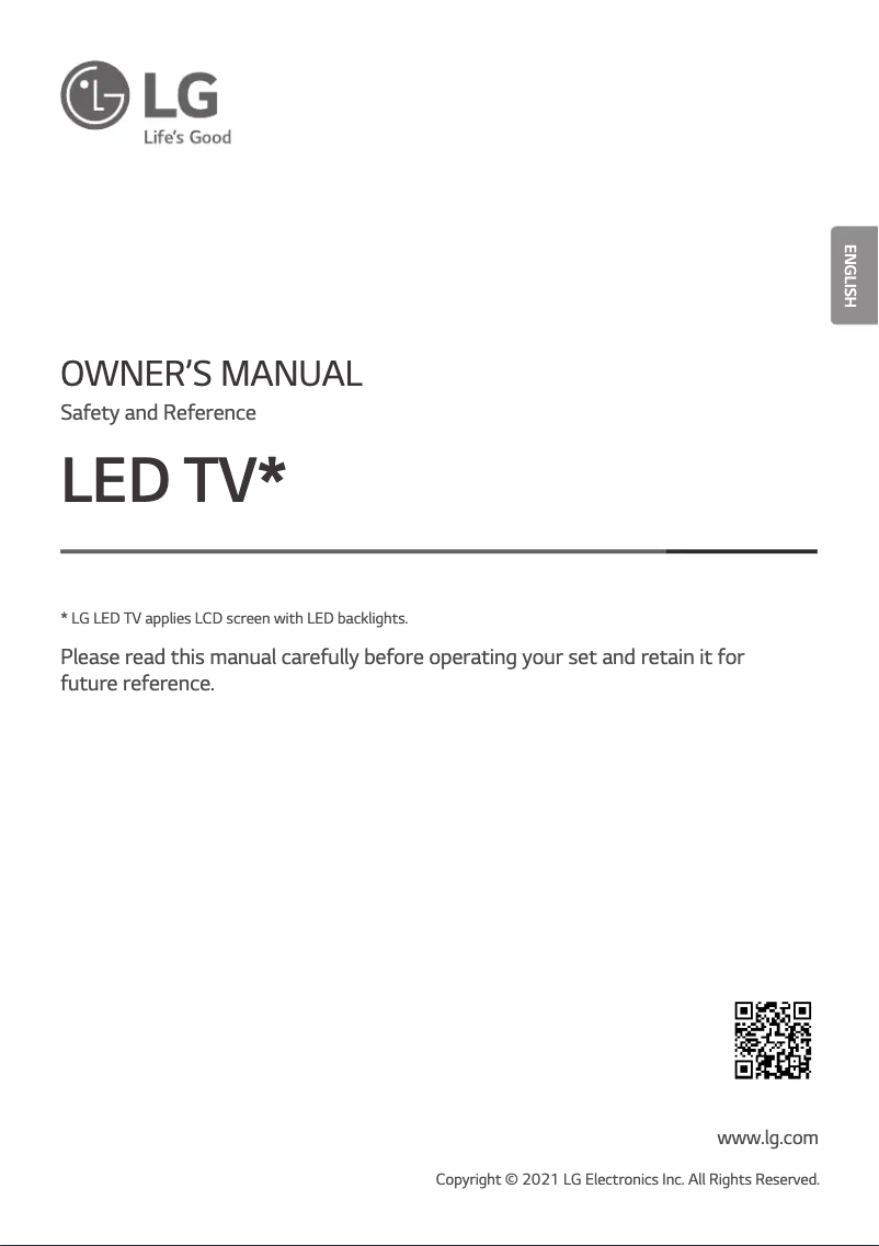 Image de la première page du manuel de l'appareil 86QNED99CPB