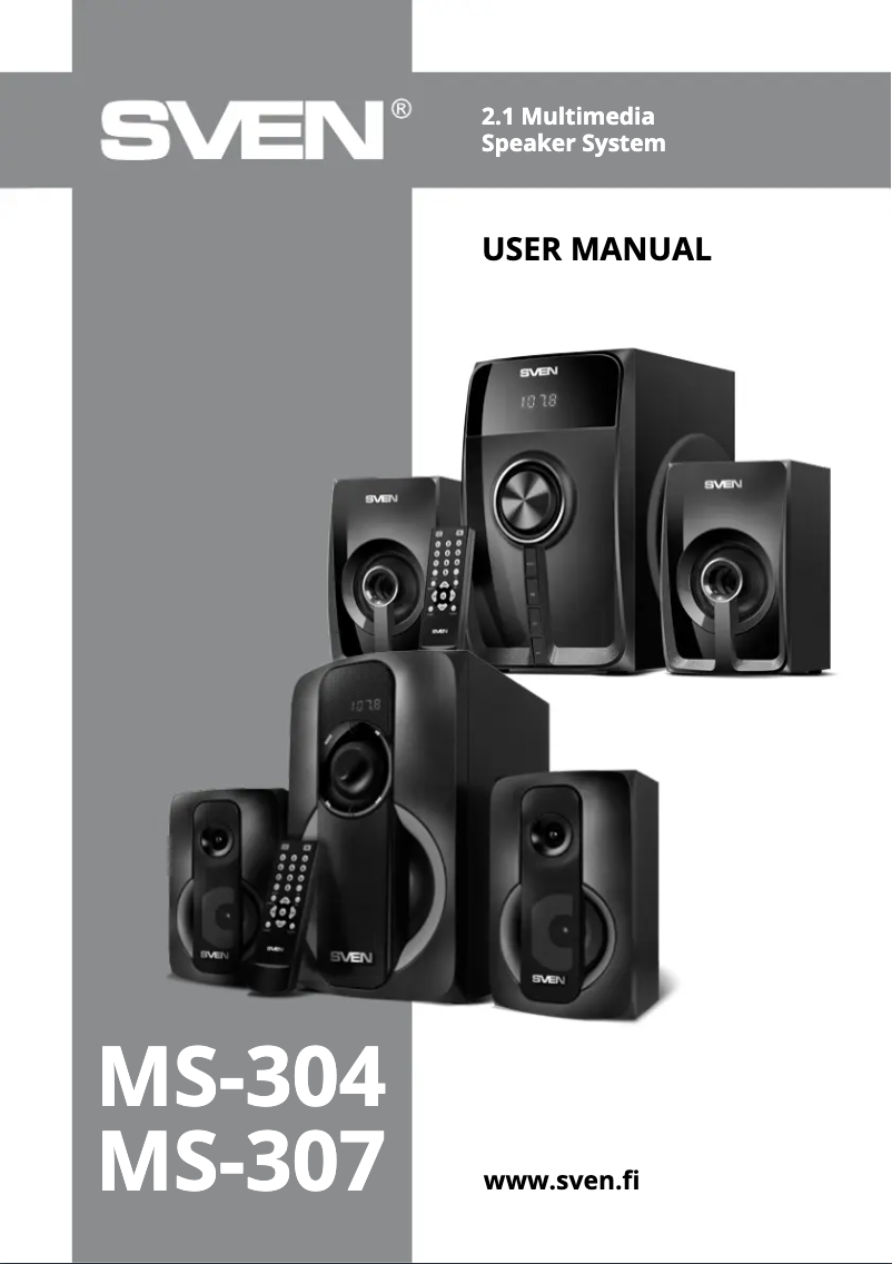 Image de la première page du manuel de l'appareil MS-304