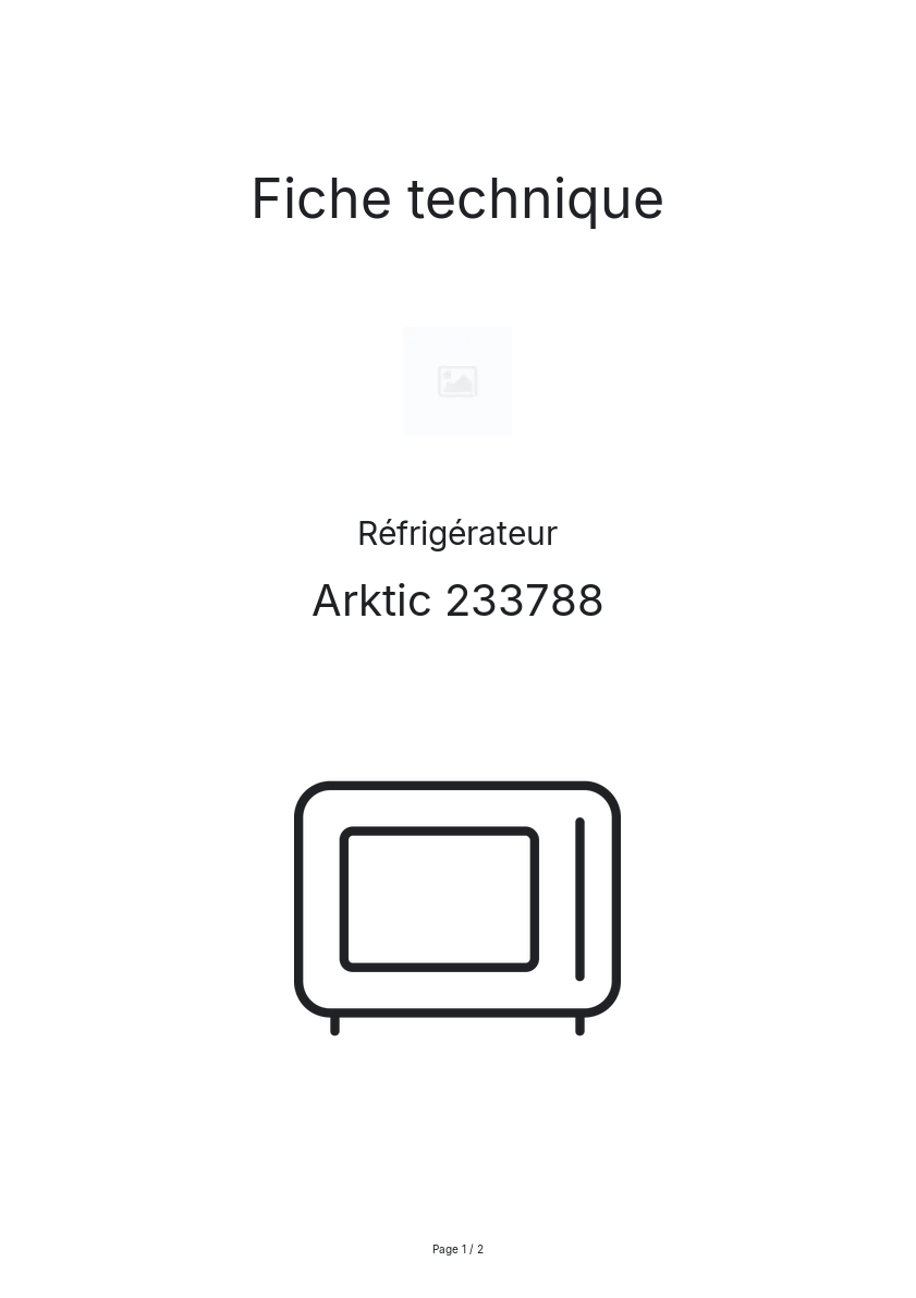 Image de la première page du manuel de l'appareil 233788