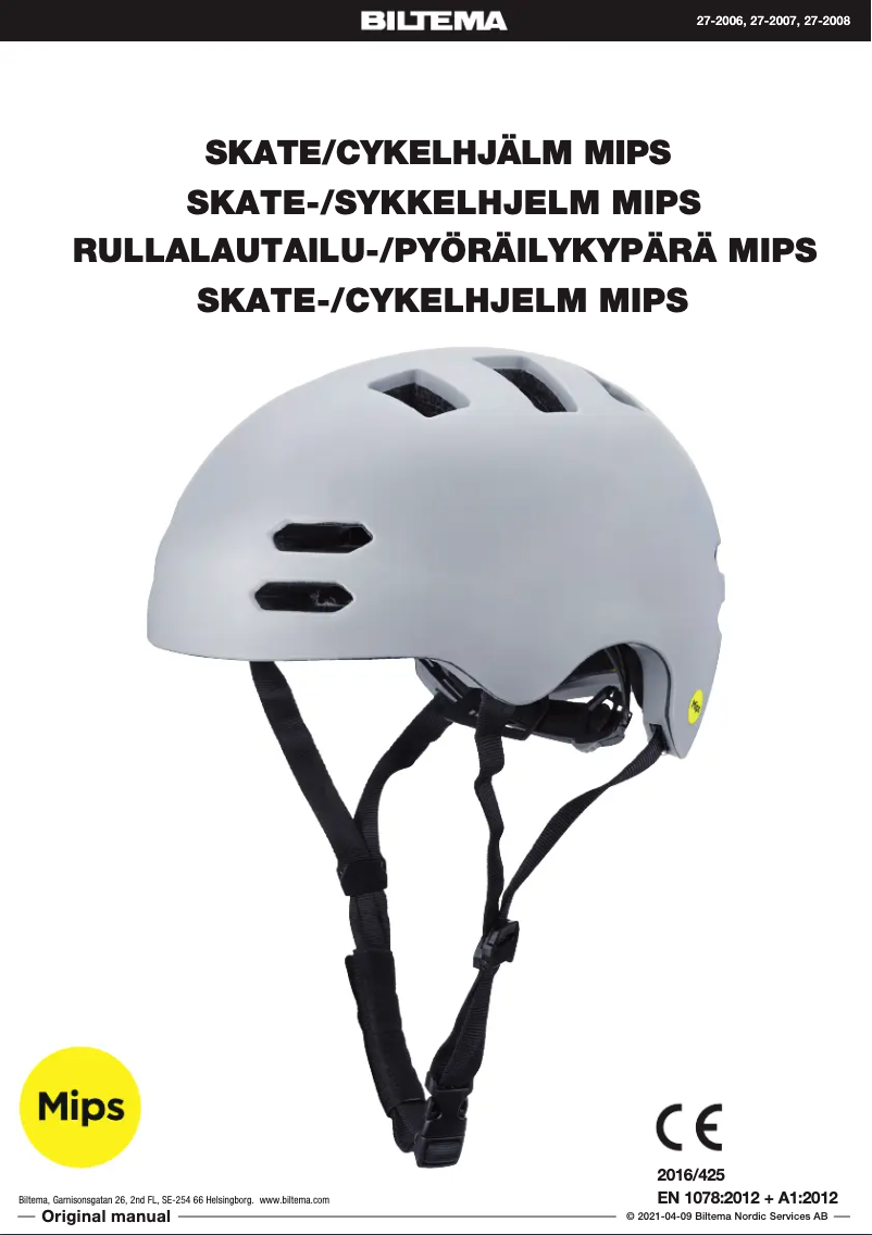 Página 1 del manual Manual de usuario Biltema 27-2006