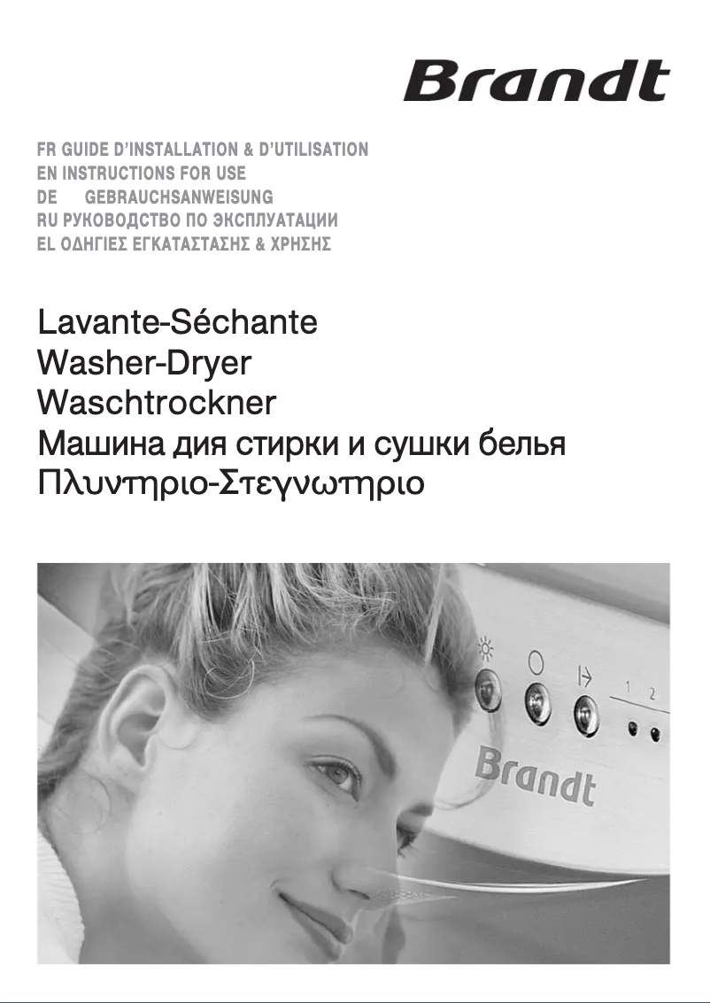 Page 1 de la notice Manuel utilisateur Brandt WTD 1276