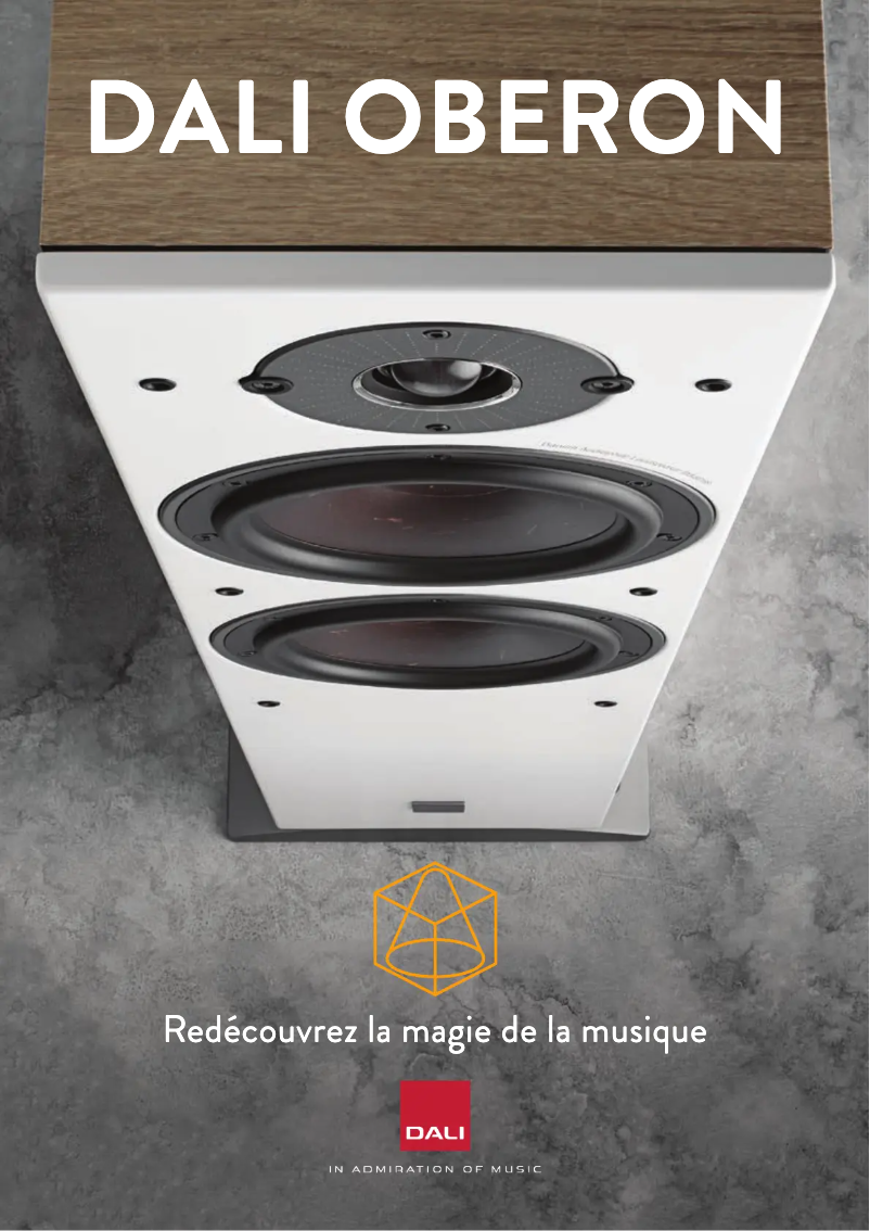 Page 1 de la notice Brochure Dali Oberon Vokal