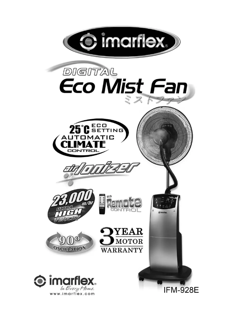 Página 1 del manual Manual de usuario Imarflex IFM-928E