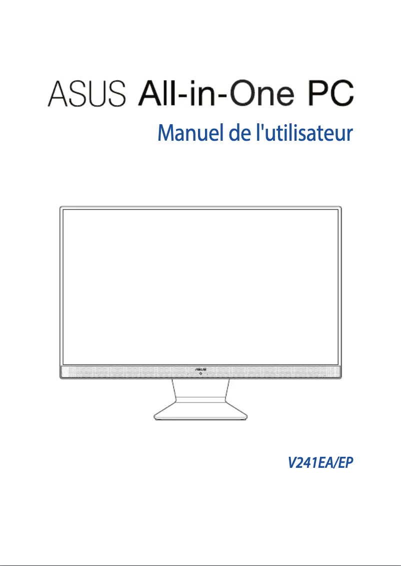 Page n°1 - Manuel utilisateur Asus V241EP