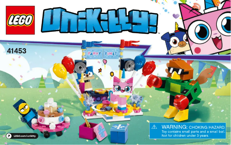 Image de la première page du manuel de l'appareil Unikitty 41453