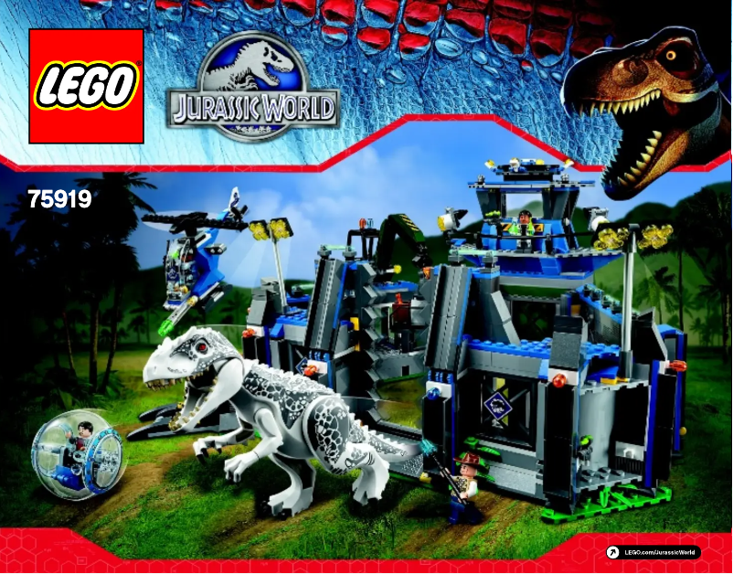 Page 1 de la notice Manuel utilisateur Lego Jurassic World 76949