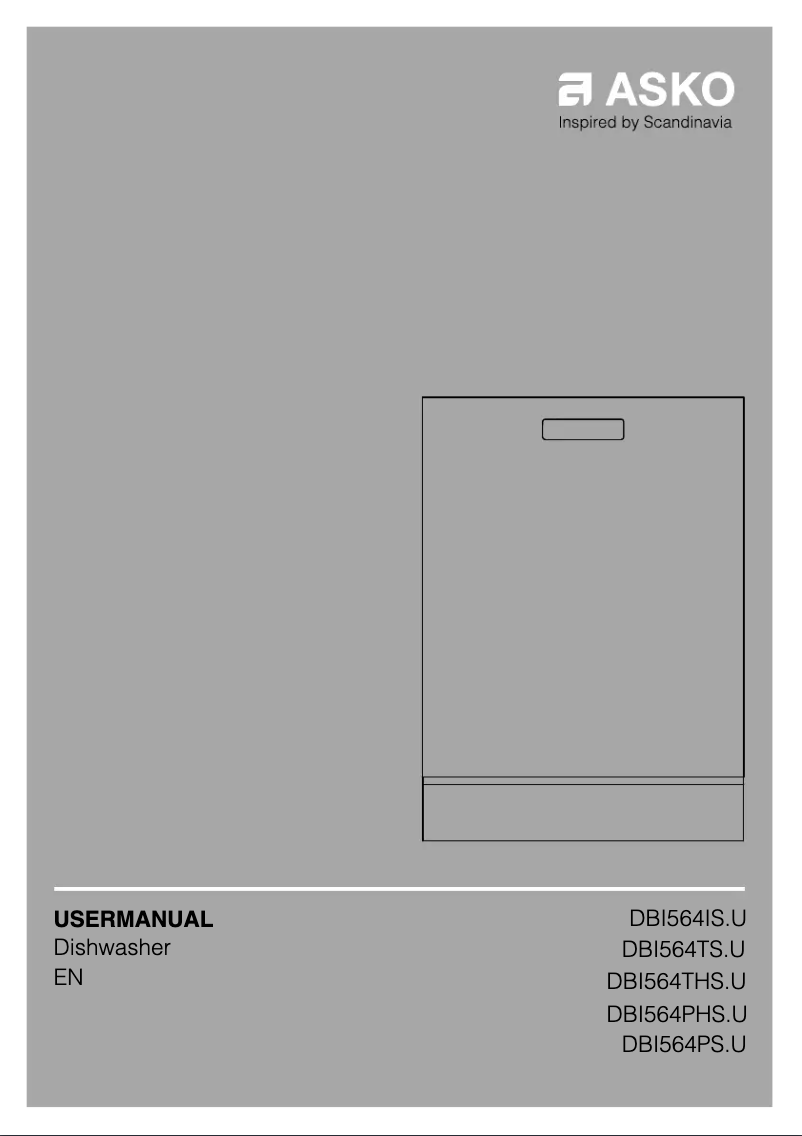 Image de la première page du manuel de l'appareil DBI564THS.U