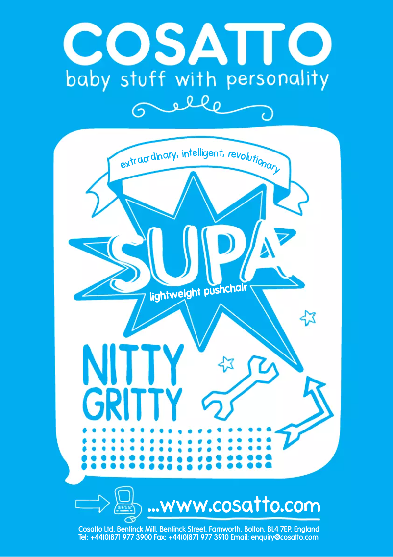 Page 1 de la notice Manuel utilisateur Cosatto Supa