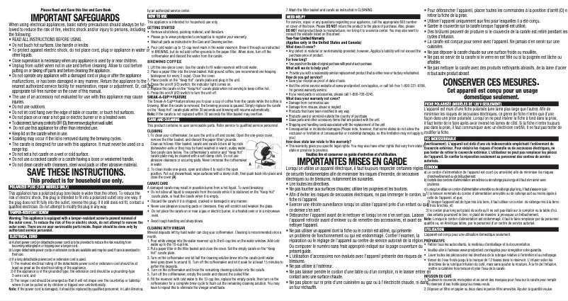 Page 1 de la notice Manuel utilisateur Black & Decker DCM2000BC