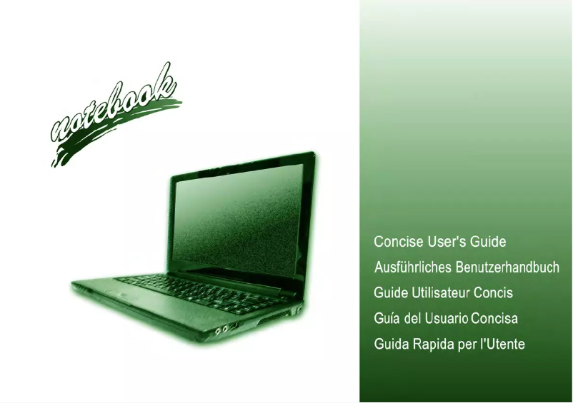 Page n°1 - Manuel utilisateur Maxdata M-book 600