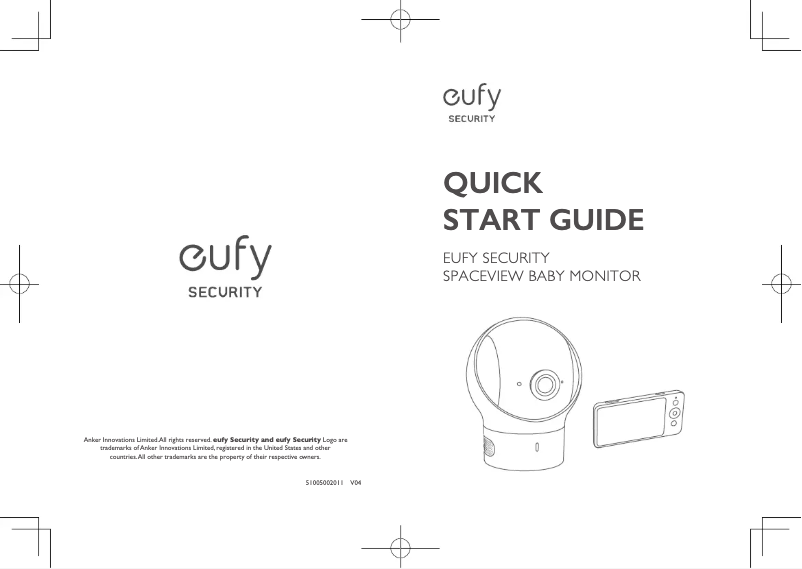 Page 1 de la notice Manuel utilisateur Eufy E110