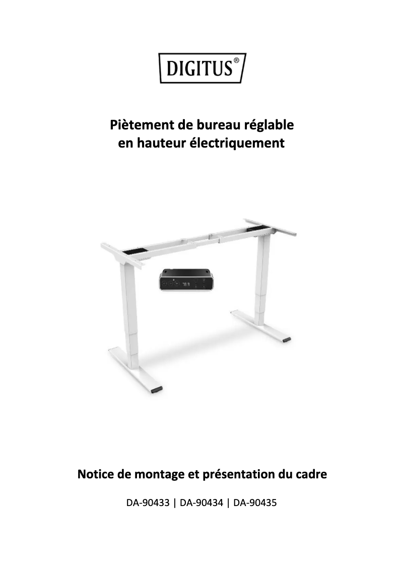 Page 1 de la notice Manuel utilisateur Digitus DA-90435