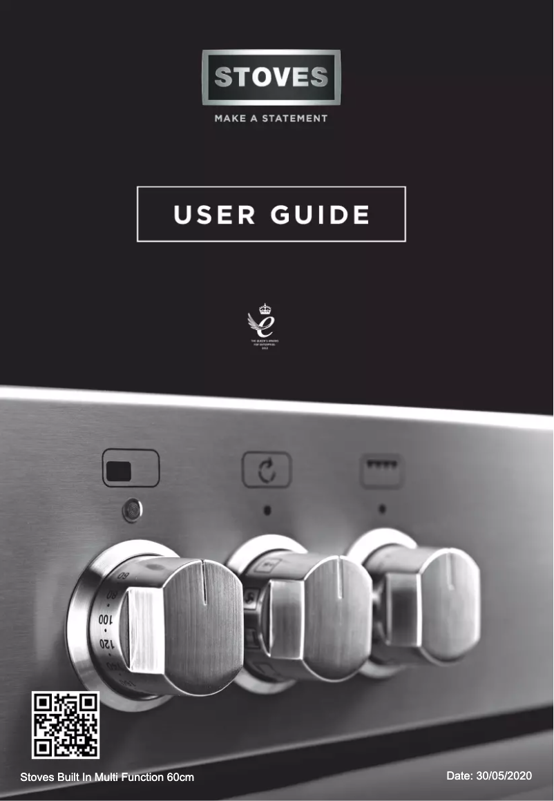 Page 1 de la notice Manuel utilisateur Stoves ST SEB602MFC