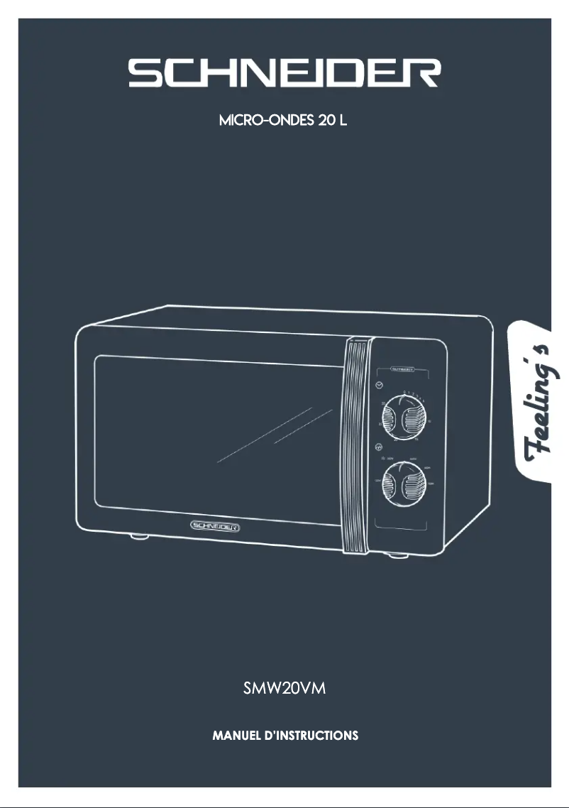 Page 1 de la notice Manuel utilisateur Schneider SMW20VMBL