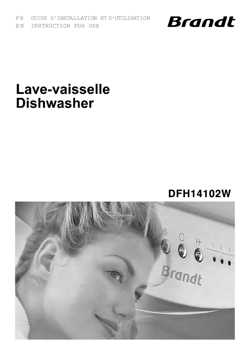 First page image of the manual for DFH14104W
