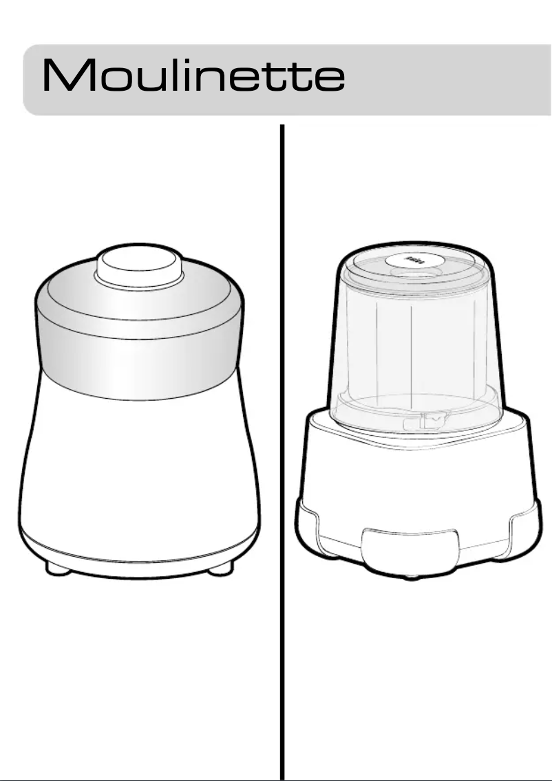 Page 1 de la notice Manuel utilisateur Moulinex DP810810