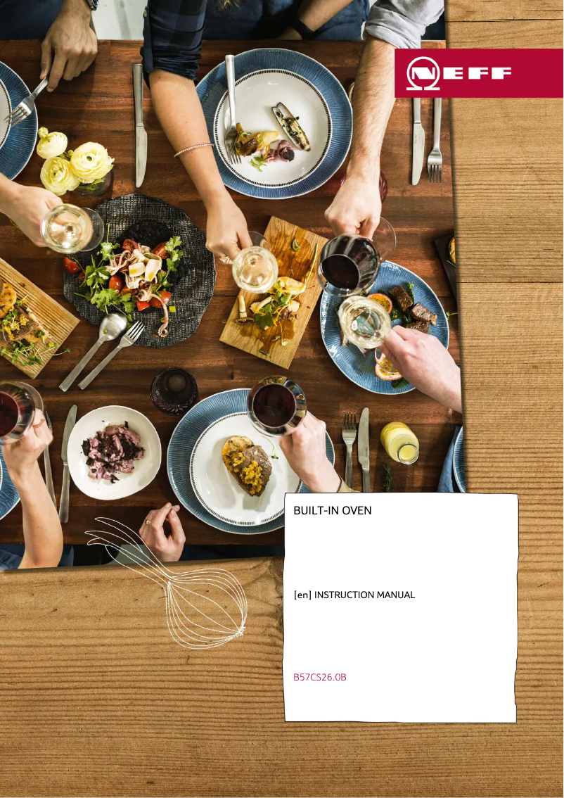 Page n°1 - Manuel d'utilisation et d'entretien Neff B57CS26N0B