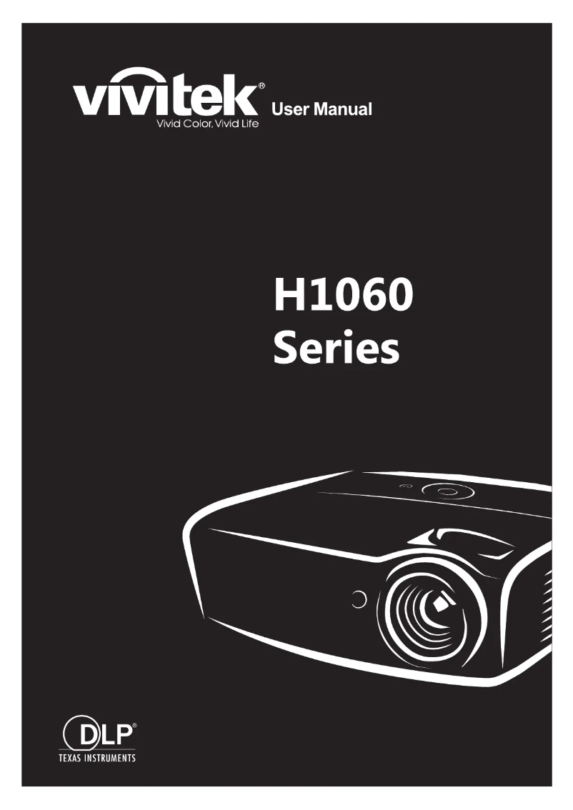 Image de la première page du manuel de l'appareil H1060