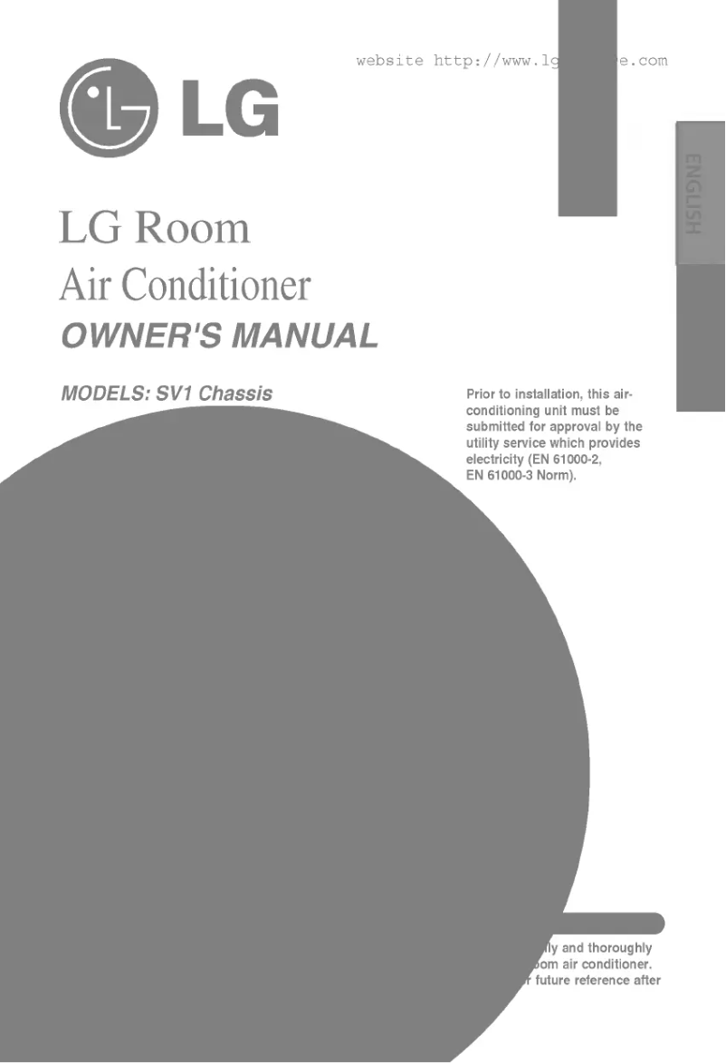 Page n°1 - Manuel utilisateur LG LS-H186VBL1