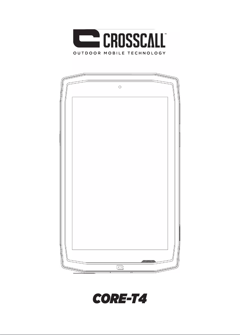 Page n°1 - Manuel utilisateur Crosscall Core T4