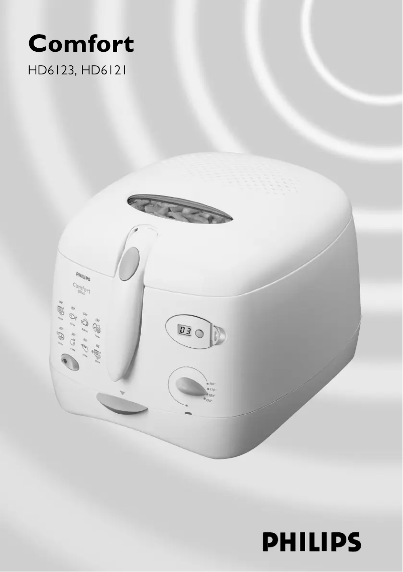 Image de la première page du manuel de l'appareil HD6121