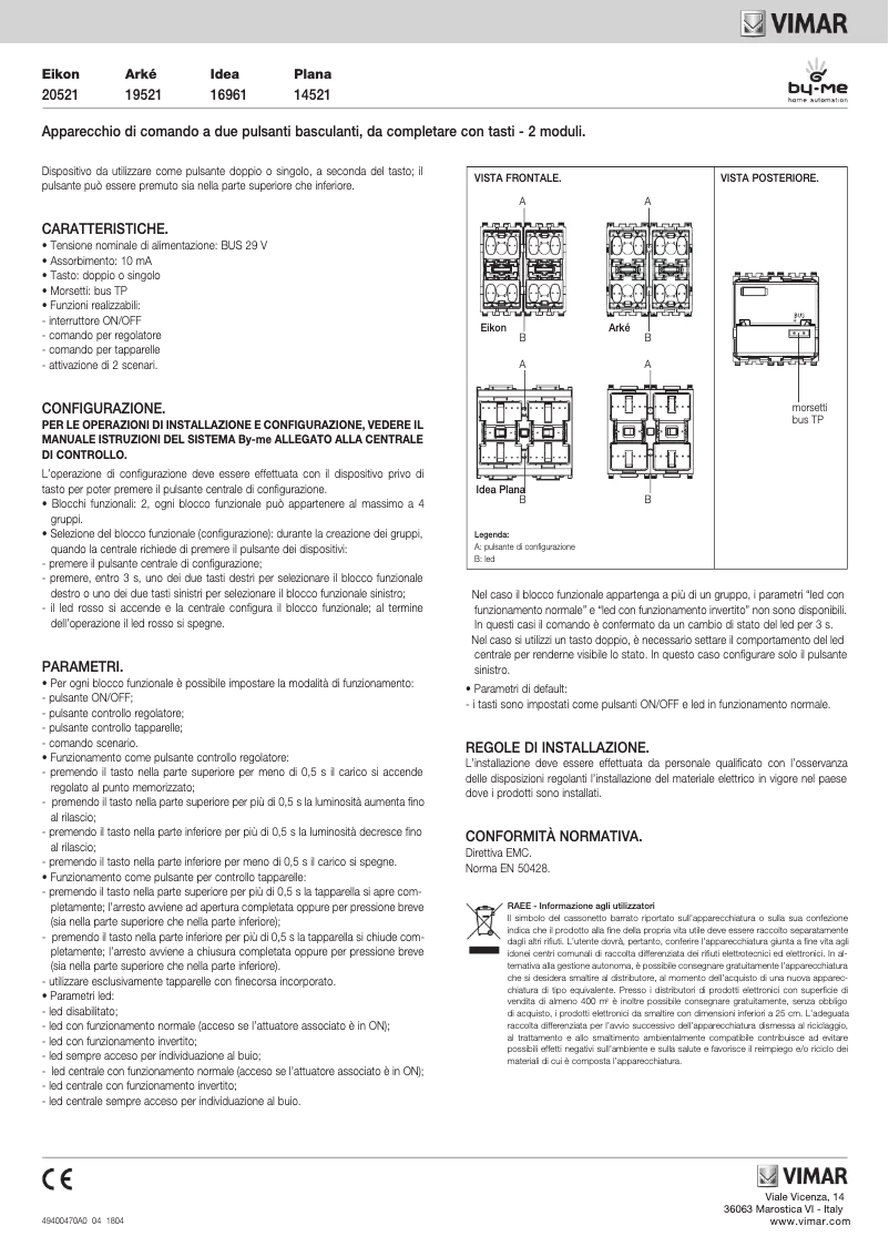 Image de la première page du manuel de l'appareil R16961.B