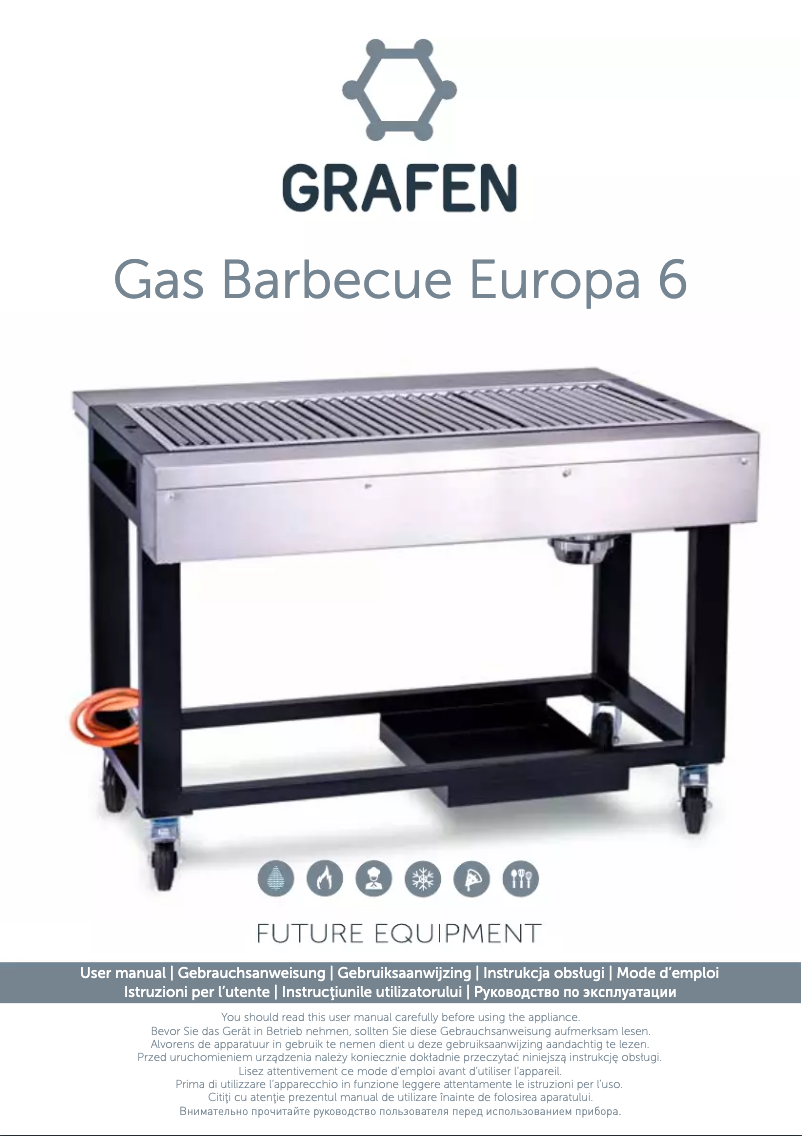 Page 1 of the manual User Manual Grafen Europa 6