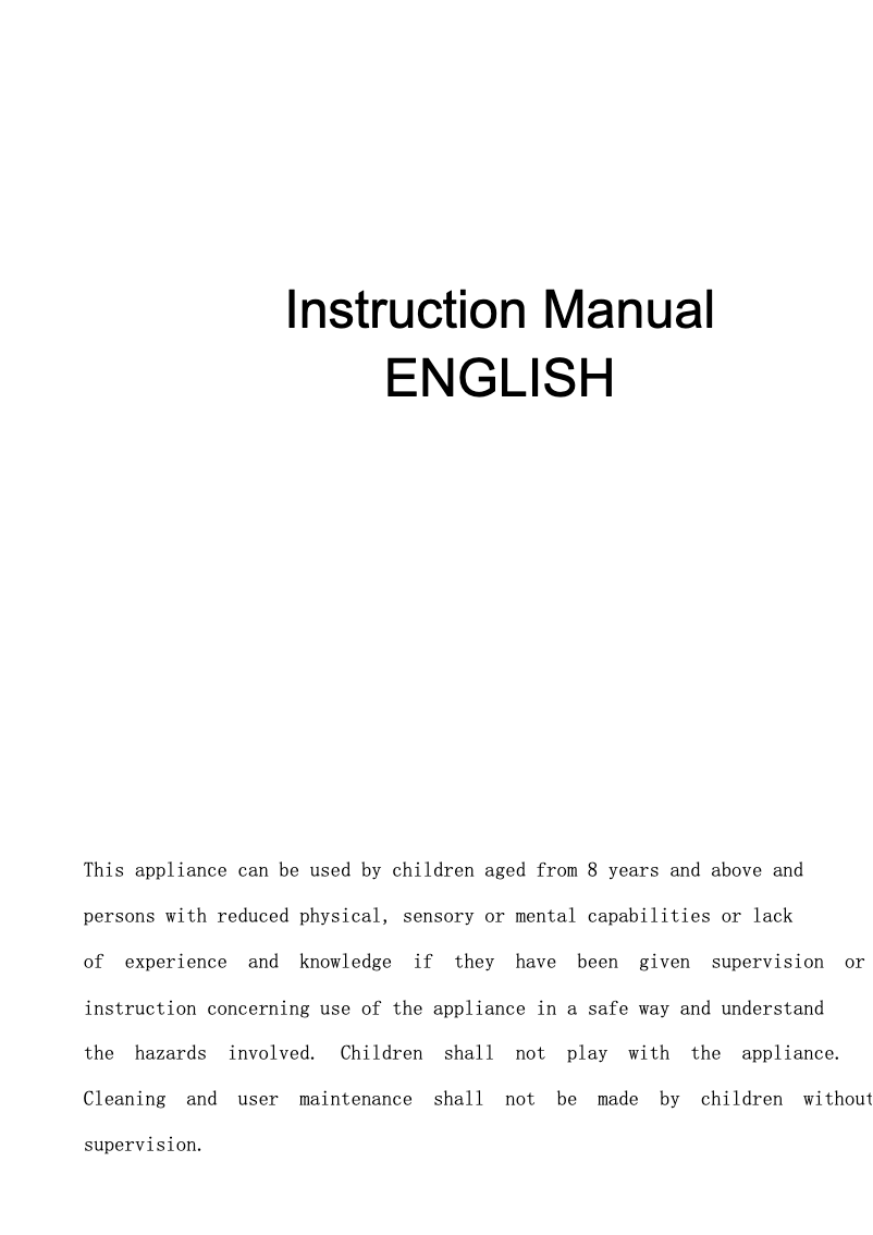 Page 1 de la notice Manuel utilisateur Infiniton 75CRGASG56