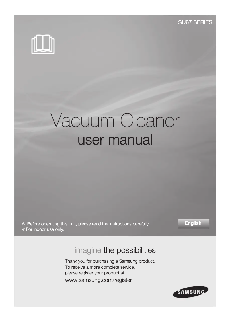 Página 1 del manual Manual de usuario Samsung SU6780