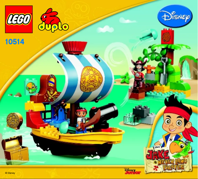 Page n°1 - Manuel utilisateur Lego Duplo 10514