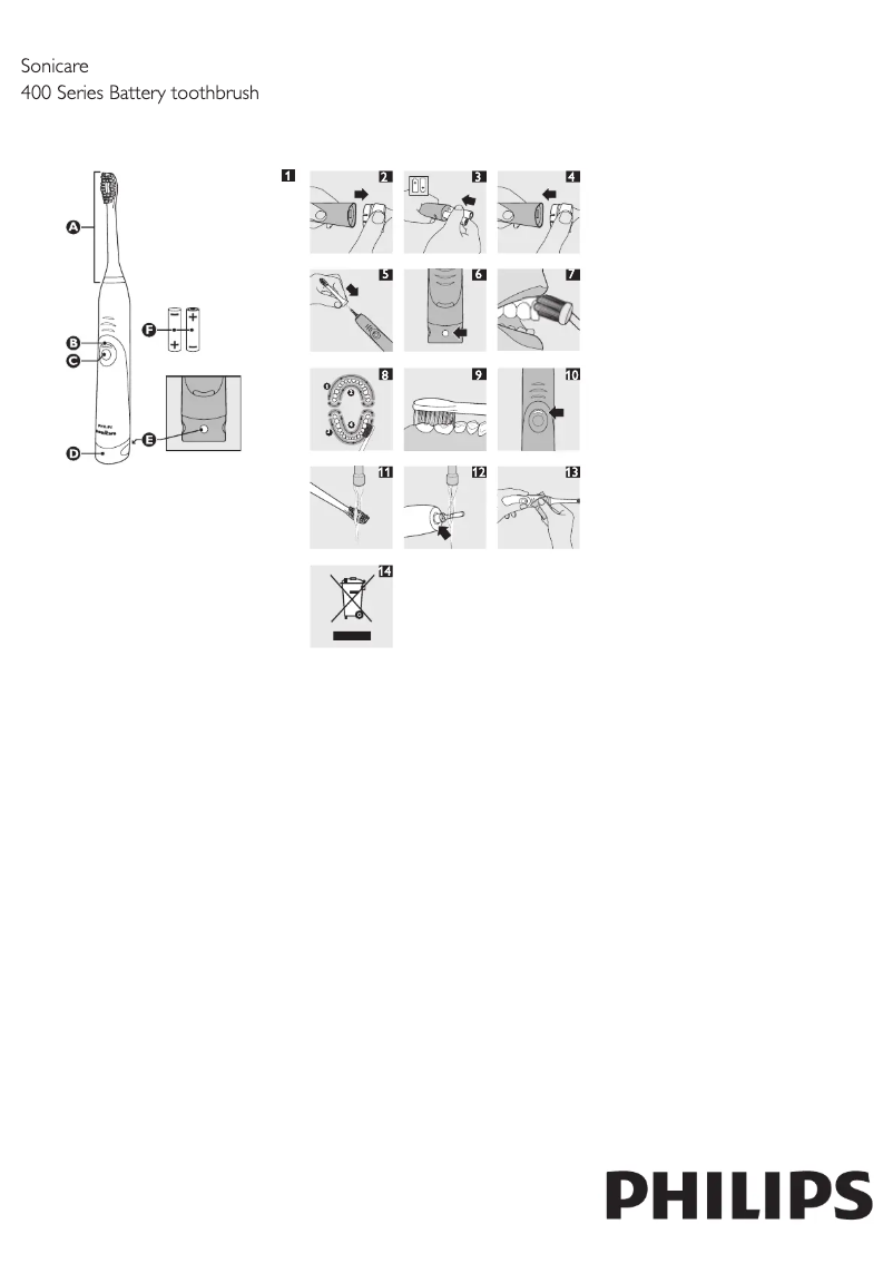 Página 1 del manual Manual de usuario Philips Sonicare HydroClean HX6411