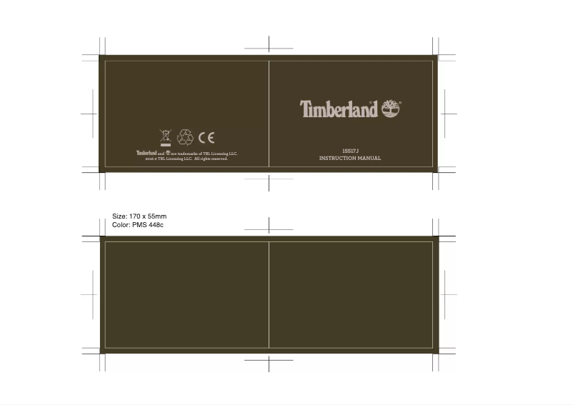 Page n°1 - Manuel utilisateur Timberland Hinsdale TBL.15517