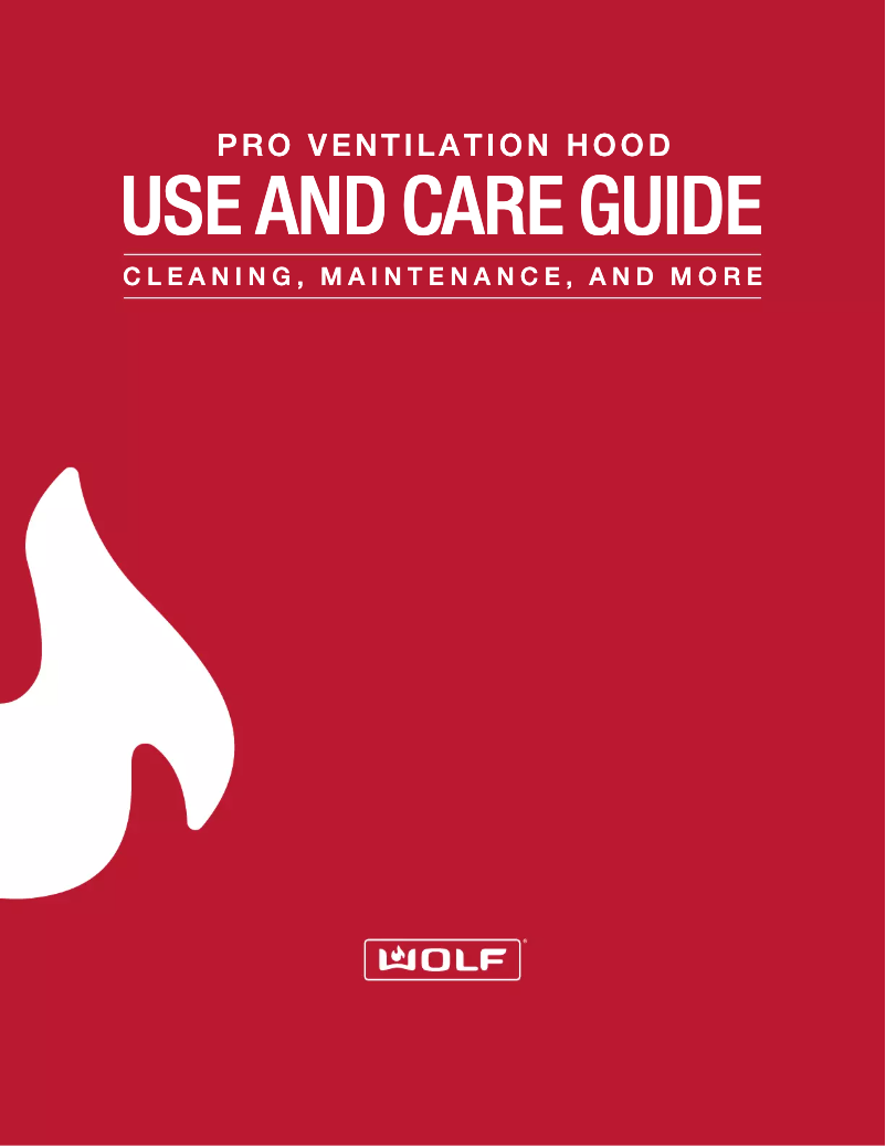 Página 1 del manual Manual de uso y mantenimiento Wolf PI663418