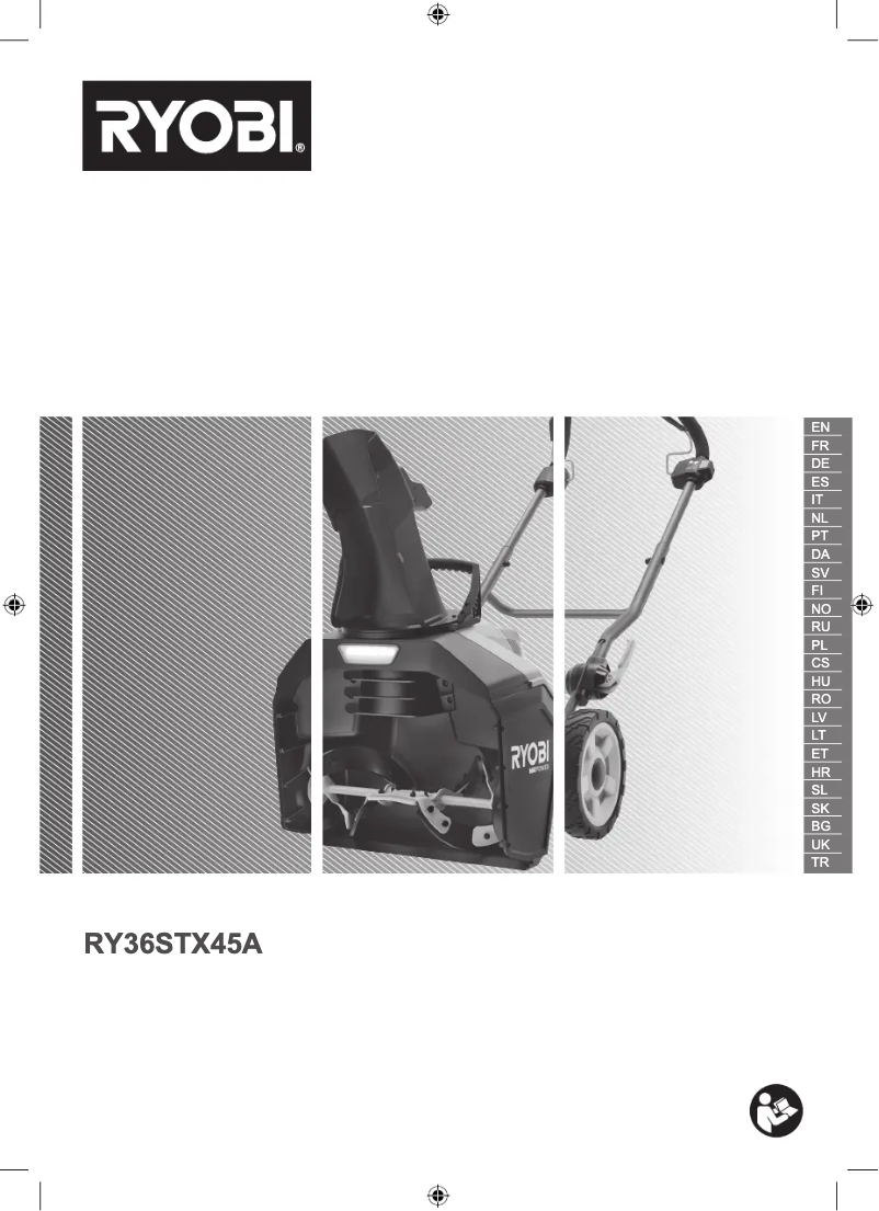 Page n°1 - Manuel utilisateur RYOBI RY36STX45A