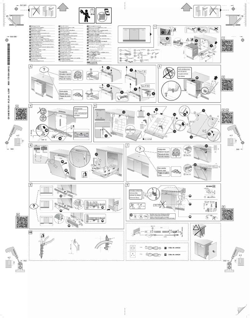 Page 1 de la notice Guide d'installation Constructa CG4A04V9