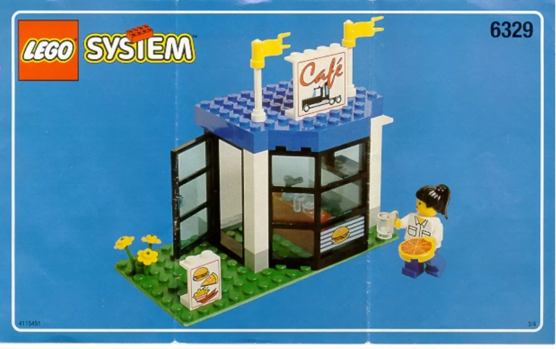 Page n°1 - Manuel utilisateur Lego City 6329