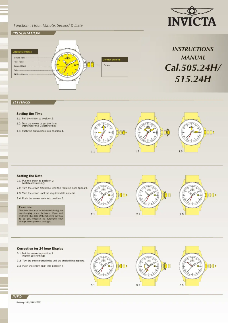 Image de la première page du manuel de l'appareil Sea Base 20181