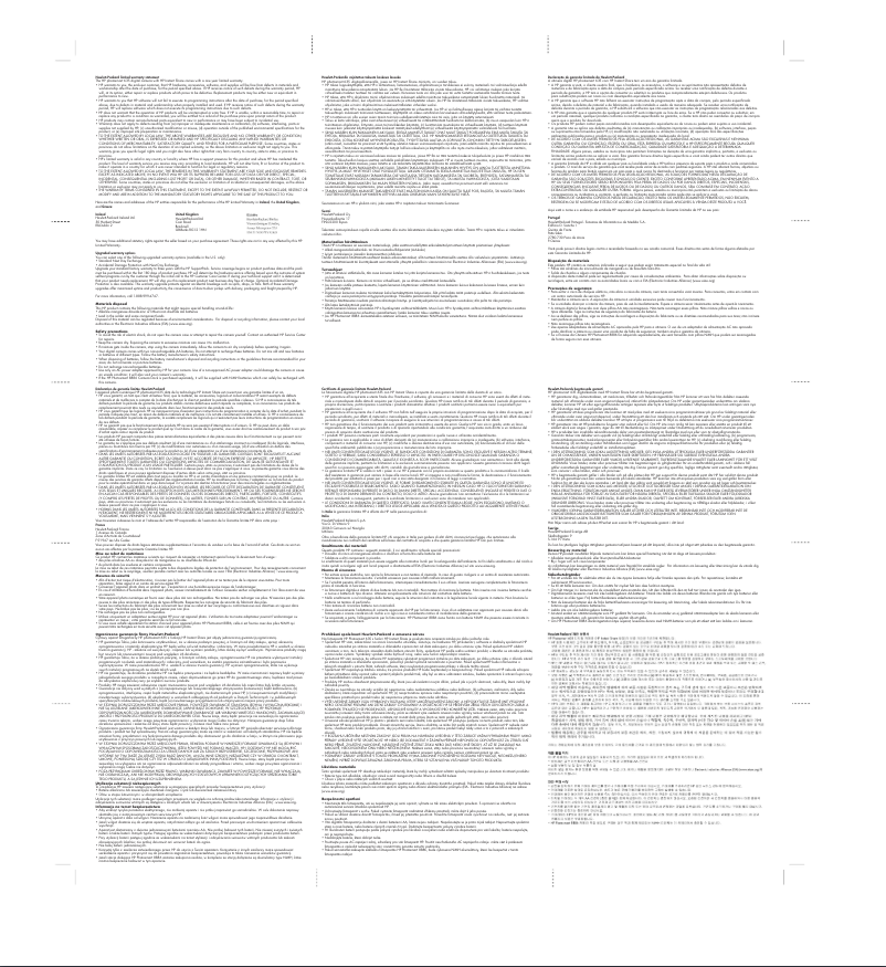 Imagen de la primera página del manual del dispositivo PhotoSmart 635