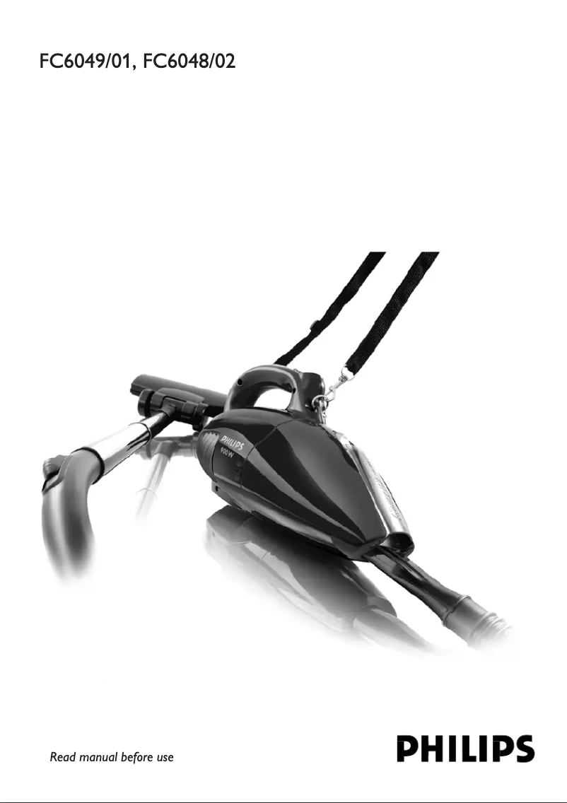 Página 1 del manual Manual de usuario Philips FC6049