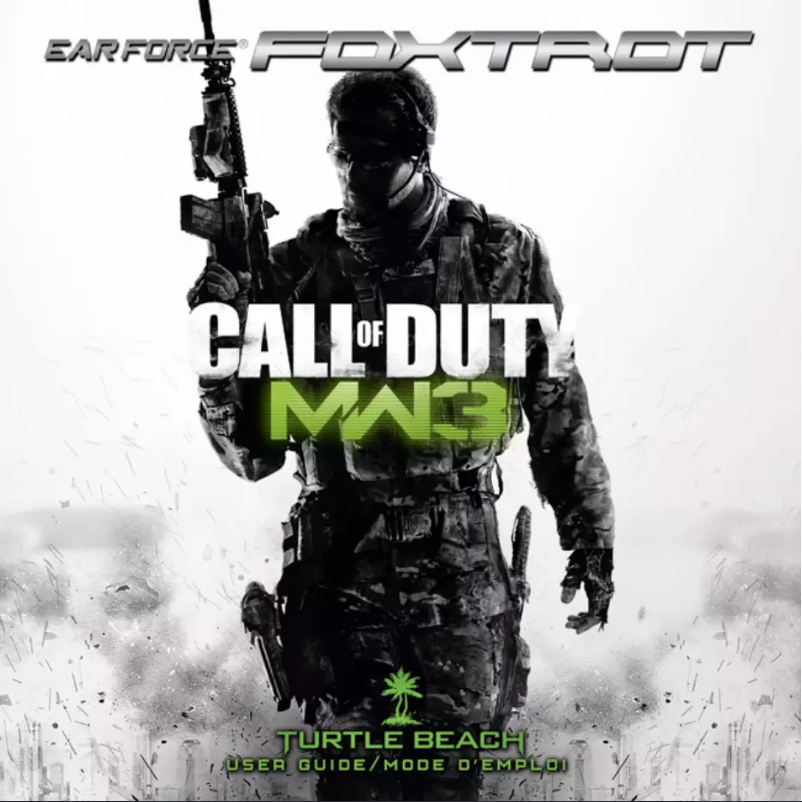 Page 1 de la notice Manuel utilisateur Turtle Beach Ear Force Foxtrot Modern Warfare 3