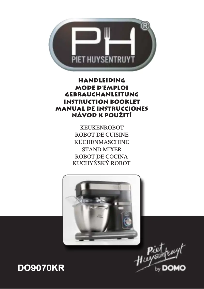 Page 1 of the manual User Manual Domo DO9070KR