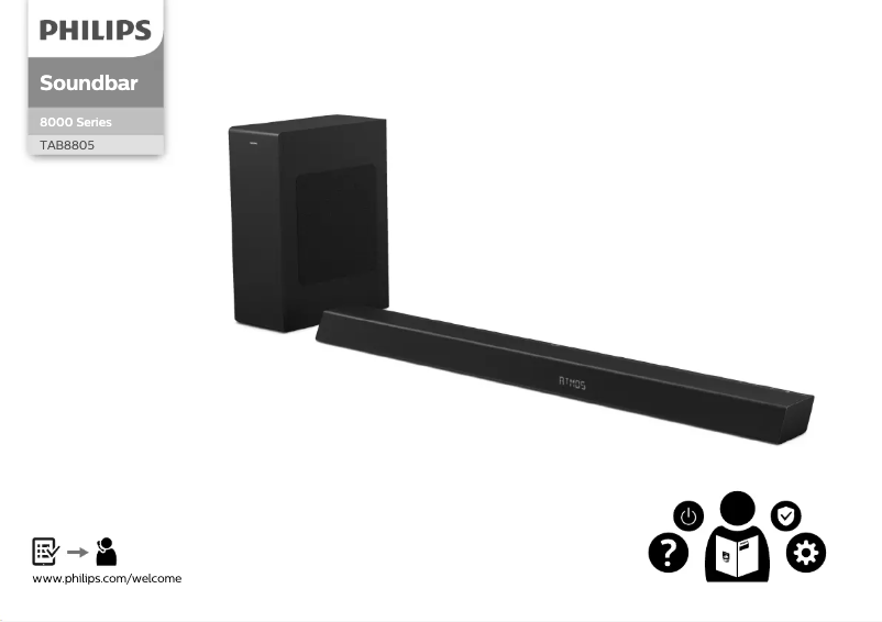 Image de la première page du manuel de l'appareil TAB8805