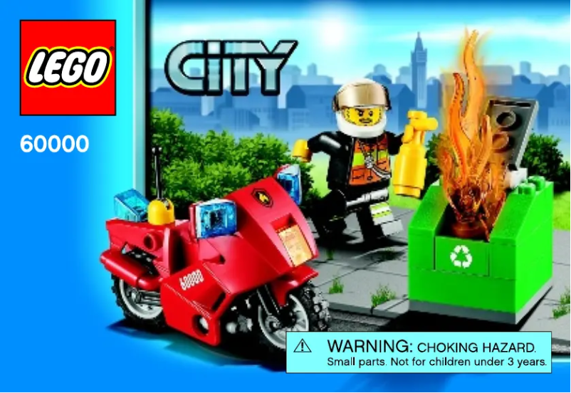 Page n°1 - Manuel utilisateur Lego City 60000