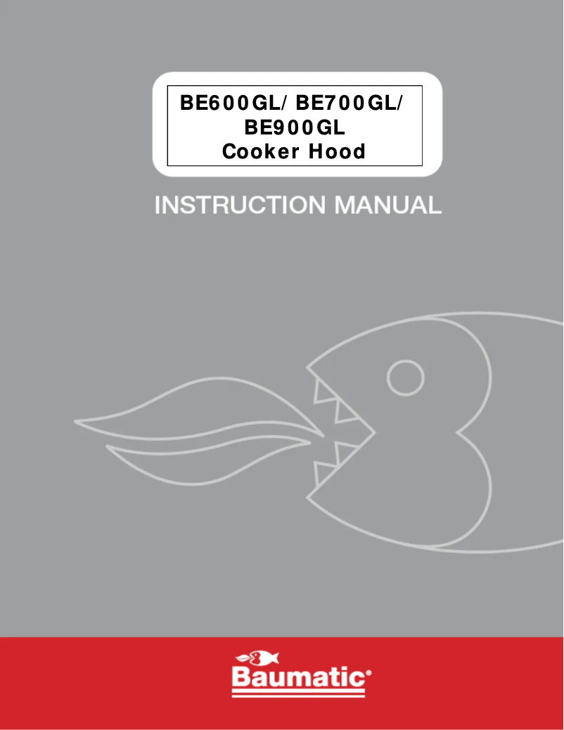Image de la première page du manuel de l'appareil BE600GL